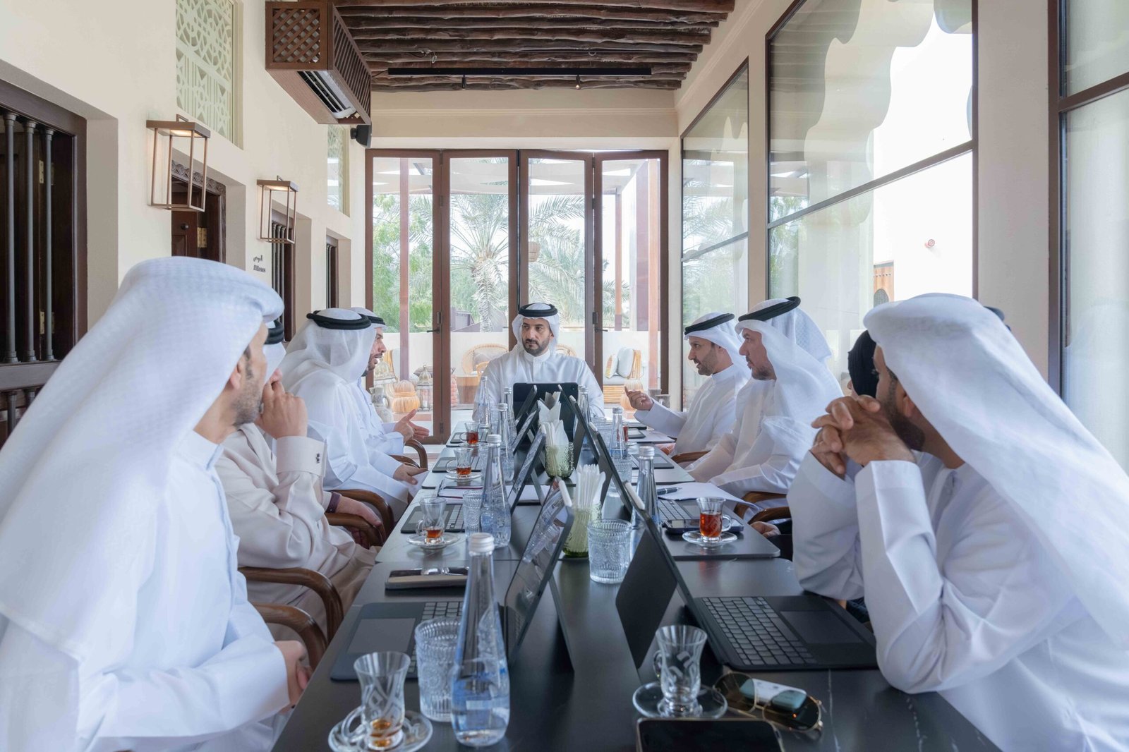 سلطان بن أحمد القاسمي يترأس اجتماع مجلس القضاء 1 سلطان بن أحمد القاسمي يترأس اجتماع مجلس القضاء