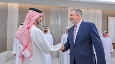 عمار بن حميد يستقبل سفير صربيا