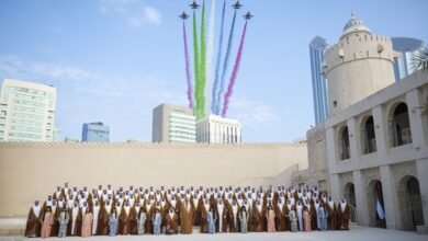 تحت رعاية رئيس الدولة.. منصور بن زايد يشهد العرس الجماعي لأبناء مدينة أبوظبي في قصر الحصن
