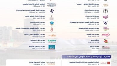 إكسبو الشارقة يستعد لموسم 2026 بـ 95 معرضاً ويعزز ريادة الإمارة في المعارض