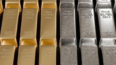 المعادن الثمينة تتراجع والفضة تهبط بعد تجاوزها 80 دولارا للأونصة