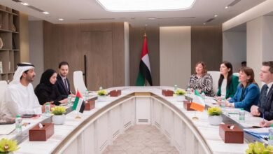 الإمارات وإيرلندا تبحثان توسيع التعاون ودعم التواصل بين مجتمعي الأعمال
