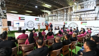 المستشفى الإماراتي العائم بالعريش يستقبل الدفعة الخامسة من الفريق الطبي الإندونيسي ضمن "الفارس الشهم 3"