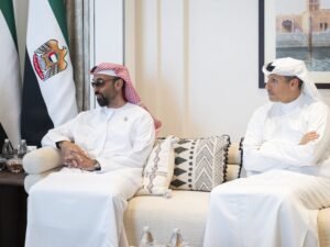 رئيس الدولة يستقبل مؤسس ورئيس مجلس الإدارة التنفيذي لأمازون