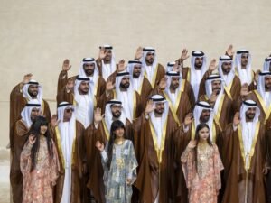 تحت رعاية رئيس الدولة.. منصور بن زايد يشهد العرس الجماعي لأبناء مدينة أبوظبي في قصر الحصن