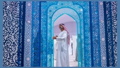 عمار بن حميد يفتتح فعاليات مهرجان المربعة للفنون في عجمان بمشاركة 150 فناناً عالمياً