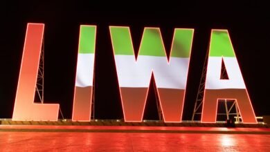 "لوحة ليوا" سجلت "غينيس" أطول لوحة في العالم بارتفاع 221 متراً وطول 23.59 متر