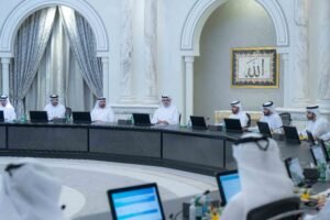 ولي عهد الشارقة يترأس اجتماع المجلس التنفيذي