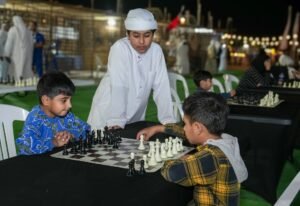 مهرجان الياسات ينظم بطولة الشطرنج الخاطف بمشاركة 41 لاعباً من 10 جنسيات