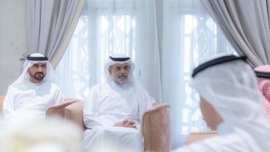 ولي عهد الشارقة يستقبل وزير الطاقة والبنية التحتية