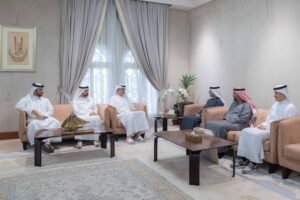 ولي عهد الشارقة يستقبل وزير الطاقة والبنية التحتية