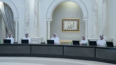 ولي عهد الشارقة يترأس اجتماع المجلس التنفيذي