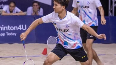 تواصل منافسات كأس العالم للريشة الطائرة بالهواء الطلق لليوم الثالث