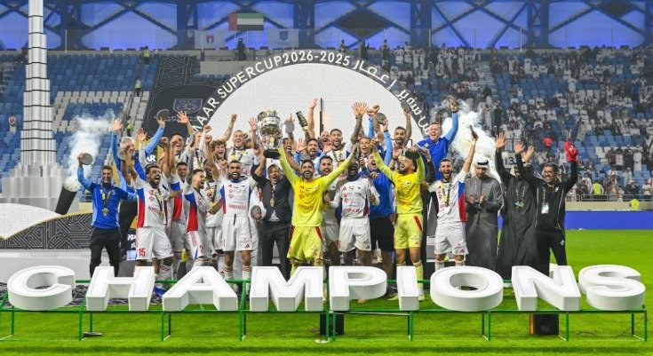 الشارقة بطلًا لكأس سوبر إعمار 1 الشارقة