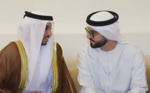 سلطان بن حمدان بن زايد يحضر أفراح المنصوري
