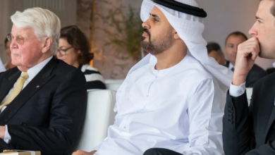 ذياب بن محمد بن زايد يحضر الحوار الدولي للتنمية العالمية في أبوظبي