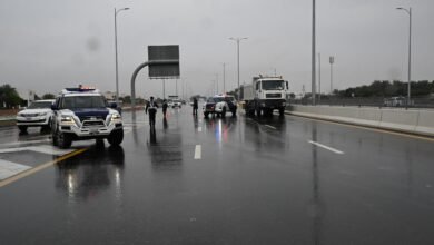 جهود شرطة أبوظبي في الميدان لتعزيز إنسيابية المرور