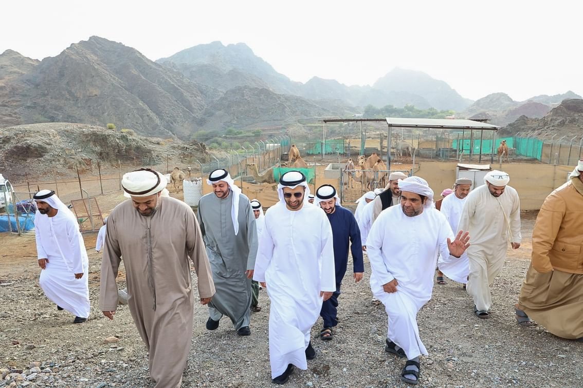 ولي عهد رأس الخيمة يتفقد "واديي كوب والعيم" ويطلع على احتياجات الأهالي 1 ولي عهد رأس الخيمة يتفقد "واديي كوب والعيم" ويطلع على احتياجات الأهالي