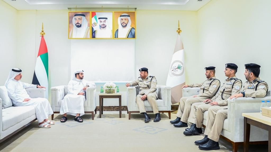 وفد بحريني يطلع التطورات التي حققتها شرطة الشارقة في مجالات التحول الرقمي 1 وفد بحريني يطلع التطورات التي حققتها شرطة الشارقة في مجالات التحول الرقمي