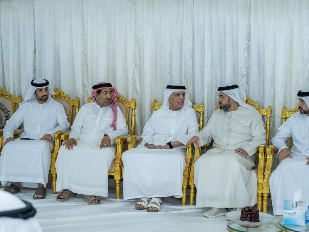 سعود بن صقر يعزي في وفاة محمد جاسم الزعابي 1 سعود بن صقر يعزي في وفاة محمد جاسم الزعابي