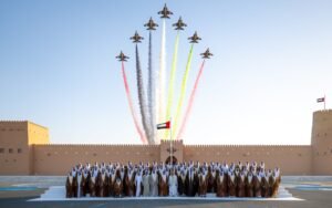 تحت رعاية رئيس الدولة.. حمدان بن زايد يشهد العرس الجماعي لـ 86 شاباً من أبناء منطقة الظفرة 3 تحت رعاية رئيس الدولة.. حمدان بن زايد يشهد العرس الجماعي لـ 86 شاباً من أبناء منطقة الظفرة