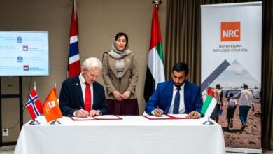 الإمارات توقع اتفاقية تعاون مع المجلس النرويجي للاجئين بشأن تقديم مساعدات للاجئين في شرق أفريقيا