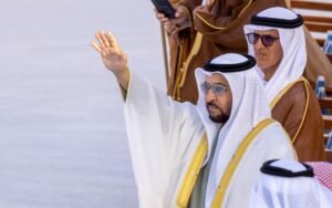 تحت رعاية رئيس الدولة.. حمدان بن زايد يشهد العرس الجماعي لـ 86 شاباً من أبناء منطقة الظفرة 2 تحت رعاية رئيس الدولة.. حمدان بن زايد يشهد العرس الجماعي لـ 86 شاباً من أبناء منطقة الظفرة