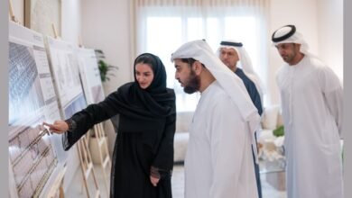 حمدان بن زايد يتفقد سير العمل في مشروع مدينة السلع السكني ومشروع بعيا السلع للبنية التحتية