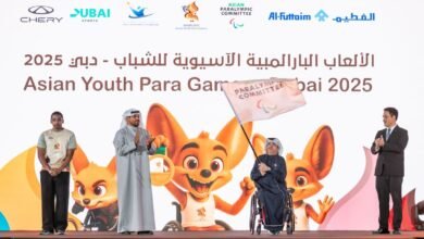 الإمارات تحصد 23 ميدالية في ختام الألعاب البارالمبية الآسيوية للشباب