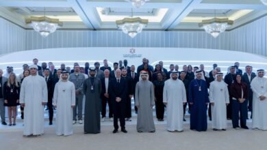 حمدان بن محمد يكرم رئيس الفيفا وناصر الخليفي ونوفاك ديوكوفيتش بجائزة محمد بن راشد آل مكتوم العالمية للرياضة 2025