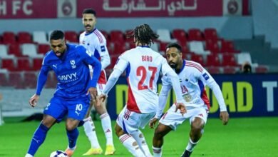 الهلال السعودي يفوز على الشارقة في دوري أبطال آسيا للنخبة