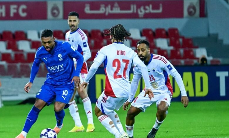 الهلال السعودي يفوز على الشارقة في دوري أبطال آسيا للنخبة