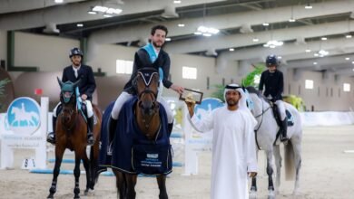 انطلاق "دولية بوذيب" لقفز الحواجز والفارس السوري محمد زهير يحصد أول الألقاب