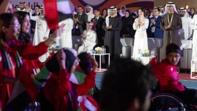 منصور بن محمد يفتتح الألعاب البارالمبية الآسيوية للشباب "دبي 2025"
