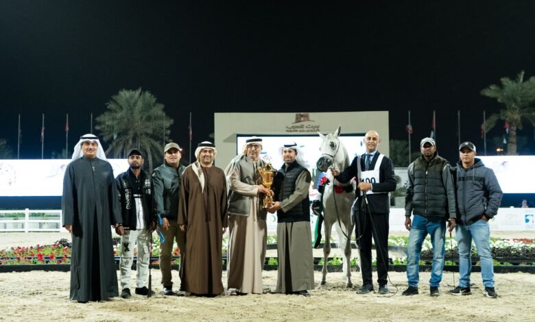 كأس الإمارات العالمي لجمال الخيل العربية يختتم نسخته الثانية في الكويت