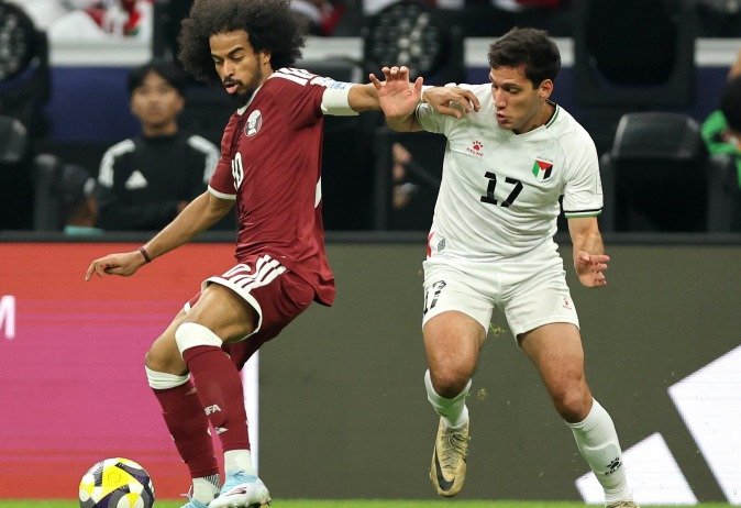قطر تستهل كأس العرب بالخسارة من فلسطين 1 قطر تستهل كأس العرب بالخسارة من فلسطين