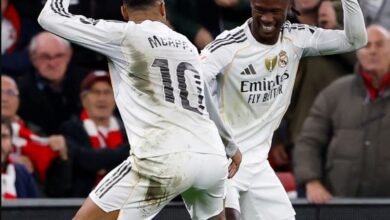 ريال مدريد ينتفض بثلاثية بيضاء أمام أتلتيك بيلباو