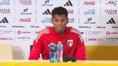 يحيى الغساني: سنخوض مباراة ممتعة أمام مصر.. وجاهزون لكل السيناريوهات
