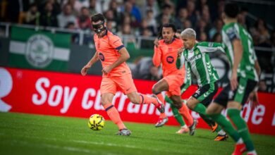 طوفان برشلونة يجتاح ريال بيتيس