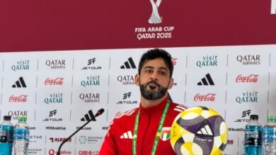 عادل الحوسني: سنواجه الكويت بكل قوتنا.. وننتظر دعم الجماهير