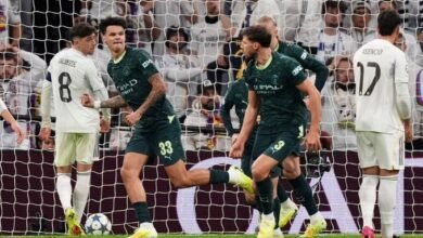 بالصور.. مانشستر سيتي يعاقب ريال مدريد في البرنابيو