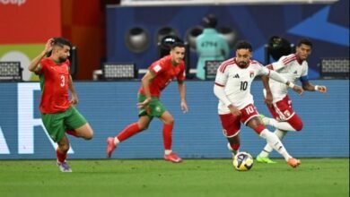 الحظ يعاند منتخبنا الوطني أمام المغرب في كأس العرب
