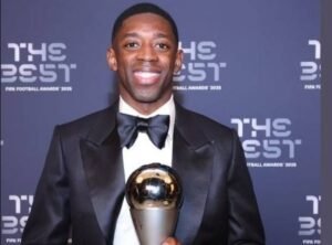 ديمبلي يتوج بجائزة The Best لأفضل لاعب في العالم