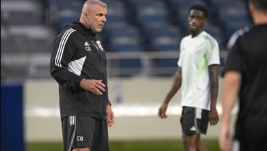 كوزمين: لاعبو الإمارات قدموا تضحيات كبيرة.. ومشاركة المقبالي ليست مغامرة