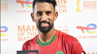 المغربي حريمات أفضل لاعب في كأس العرب
