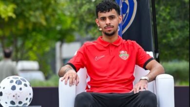 لاعب شباب الأهلي: معنوياتنا مرتفعة قبل مواجهة الشارقة