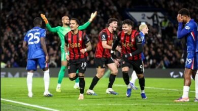 تعادل مثير يحكم لقاء تشيلسي وبورنموث