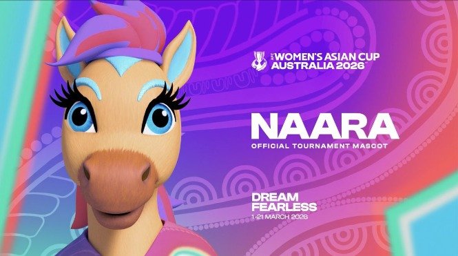 إزاحة الستار عن أول تميمة في تاريخ كأس آسيا للسيدات 1 كأس آسيا للسيدات