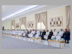 عمار بن حميد يقدّم واجب العزاء في وفاة نجمة سالم عبدالله