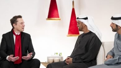 رئيس الدولة يلتقي إيلون ماسك